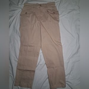 Skies Are Blue Beige Track Pants